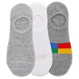 HOTSOX Men's Check Stripe Liner Sock