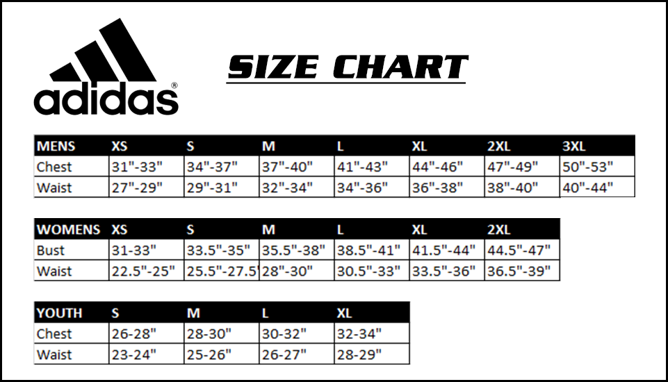 Adidas Forum Size Chart