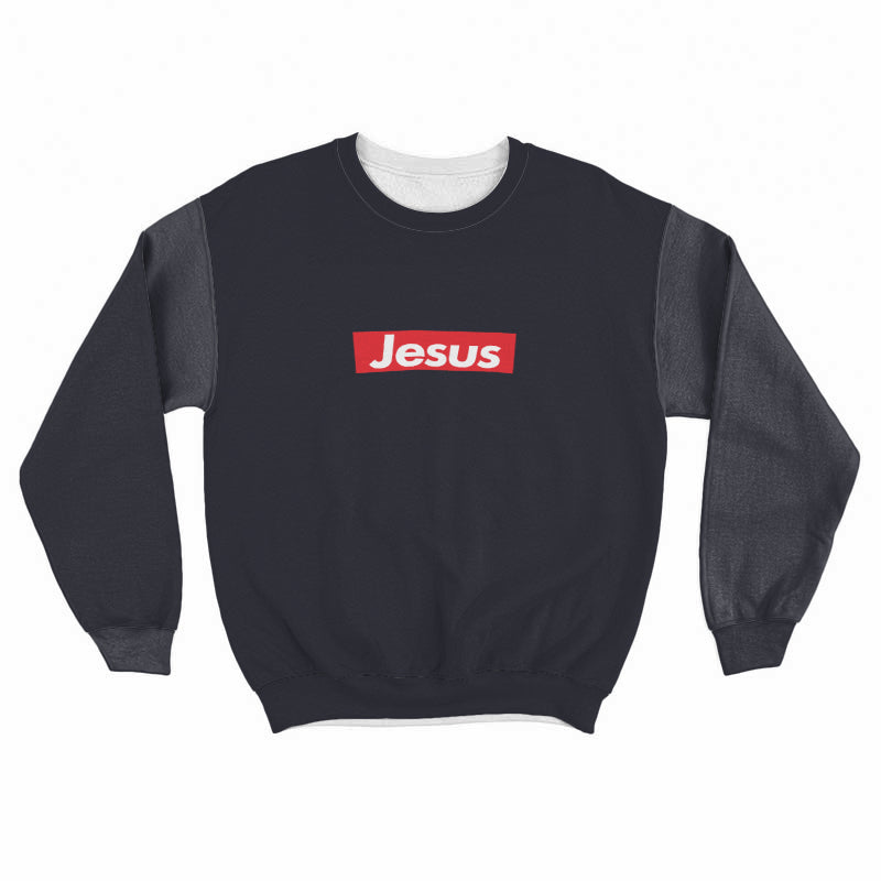 Jesus is Supreme Crew Sweatshirt – Yeet