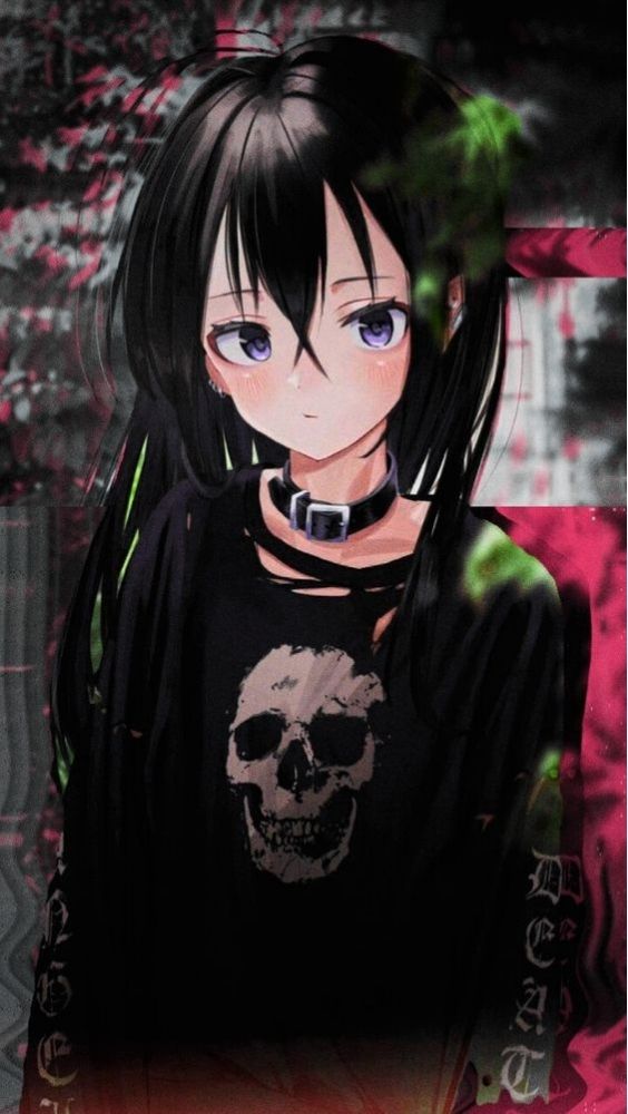 Goth anime boy by 99bluesuitealex99 on DeviantArt