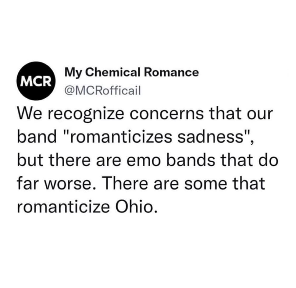 emo meme 17 my chemical romance versus hawthorne heights