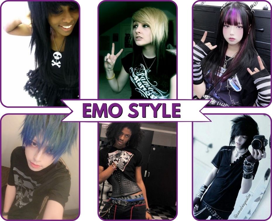 some popular emo styles