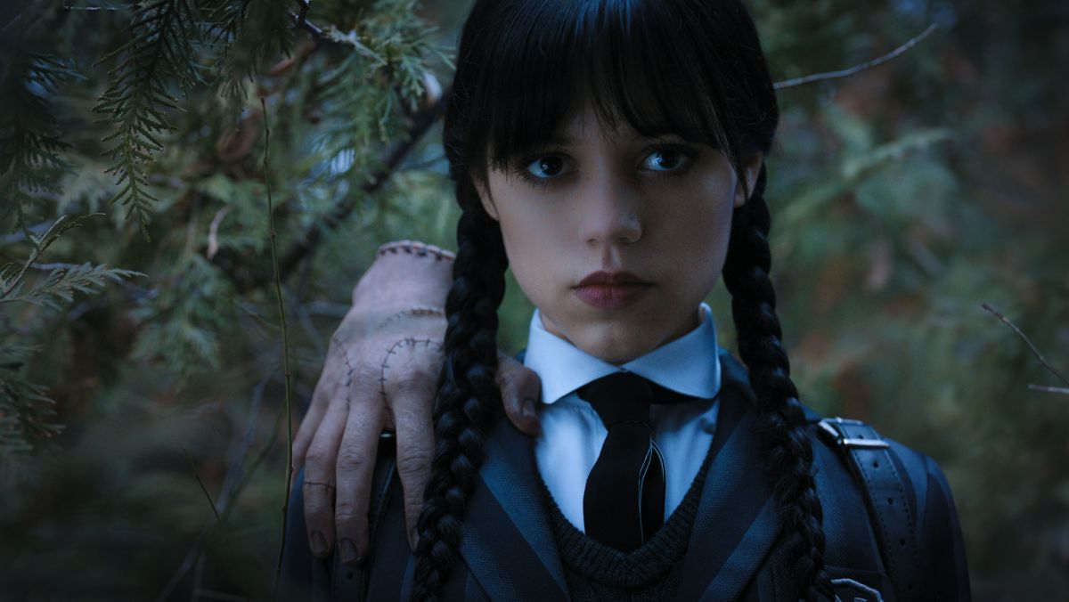 wednesday addams deadpan expression