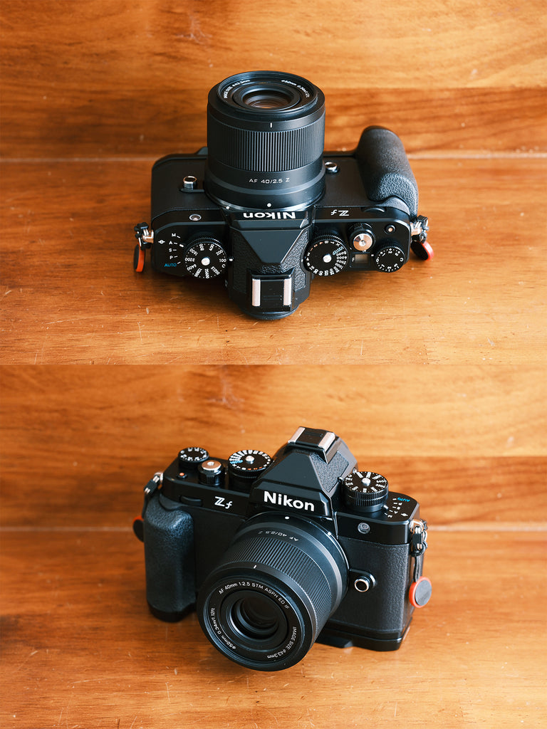 Nikon zf camera with viltrox af 40mm f2.5 z lens
