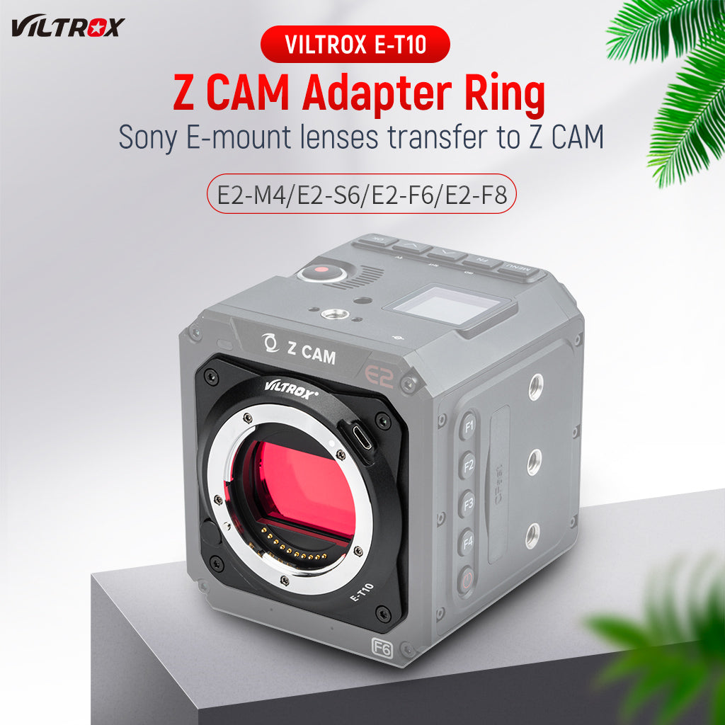naald maatschappij oppervlakkig Viltrox Z-cam Mount Adapter for Sony E-mount Lens Goes to Z CAM E2 Ser –  Viltrox Store