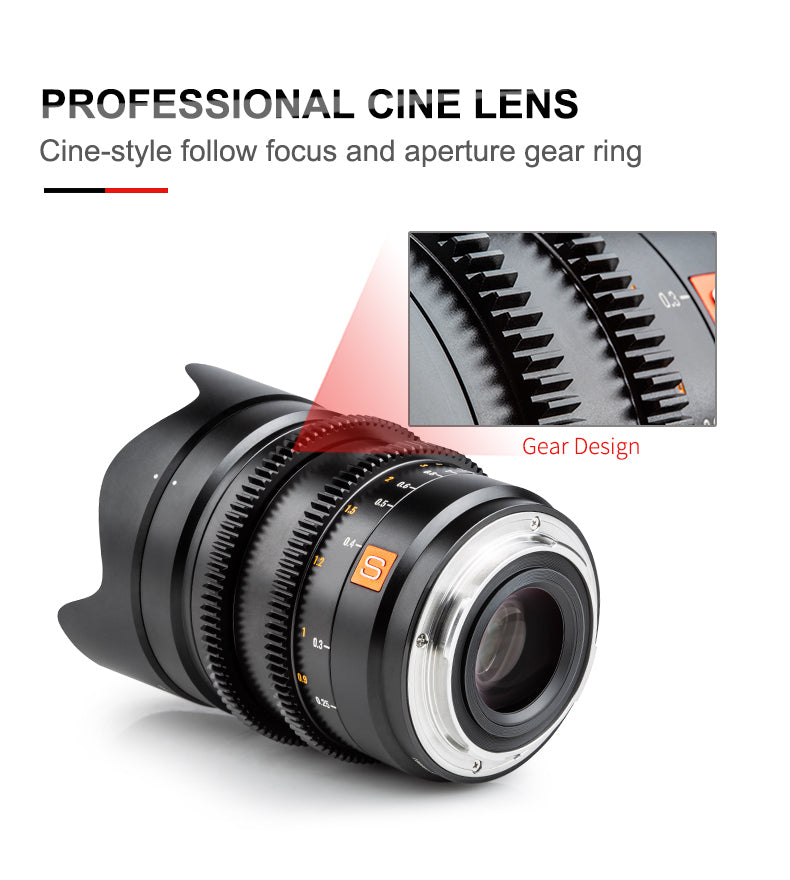 Wholesale Viltrox 20mm T2.0 Wide Film Lens Full Frame Prime