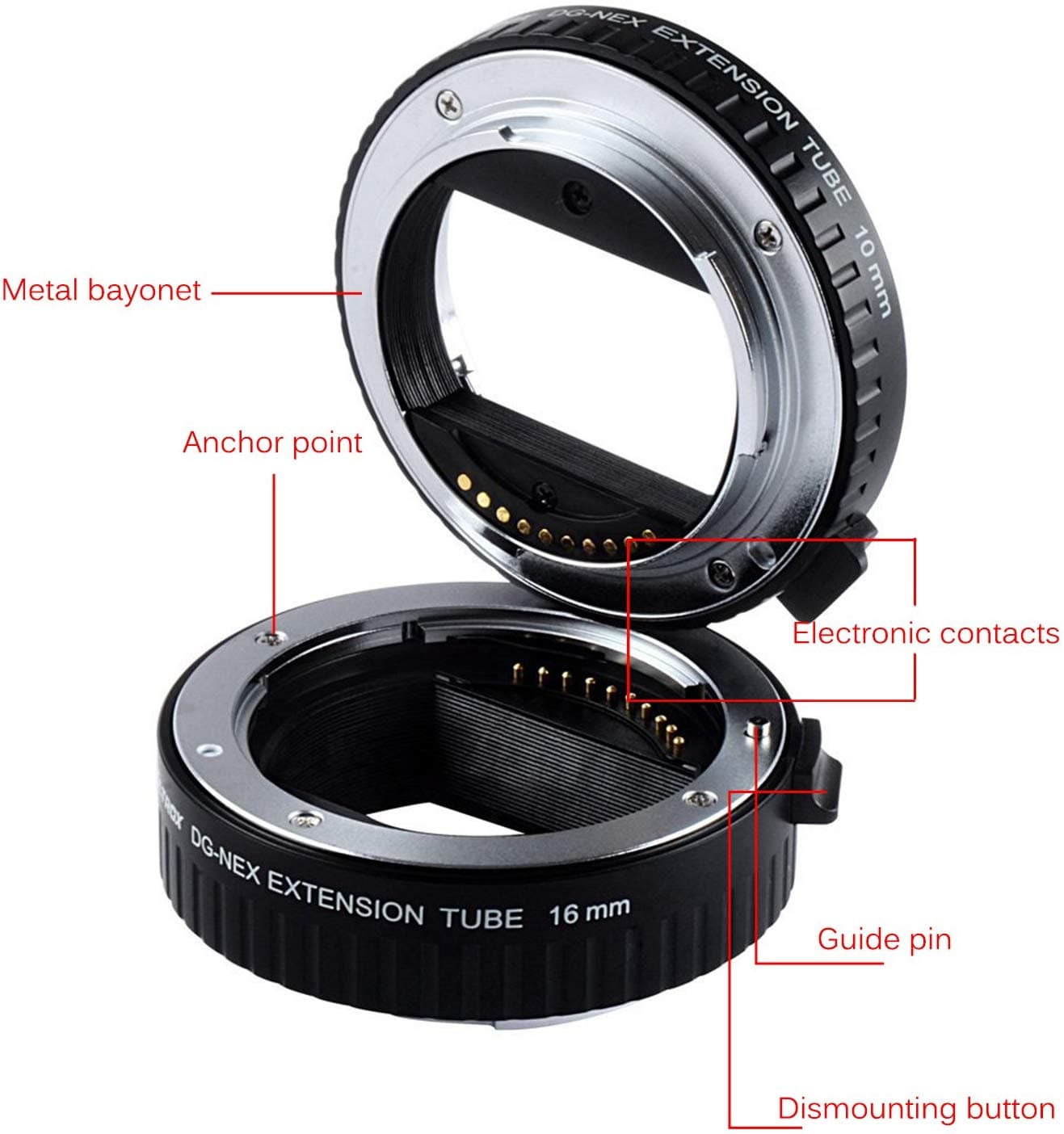 Viltrox DG-L Macro Extension Tube Ring Match with Panasonic Leica Sigm