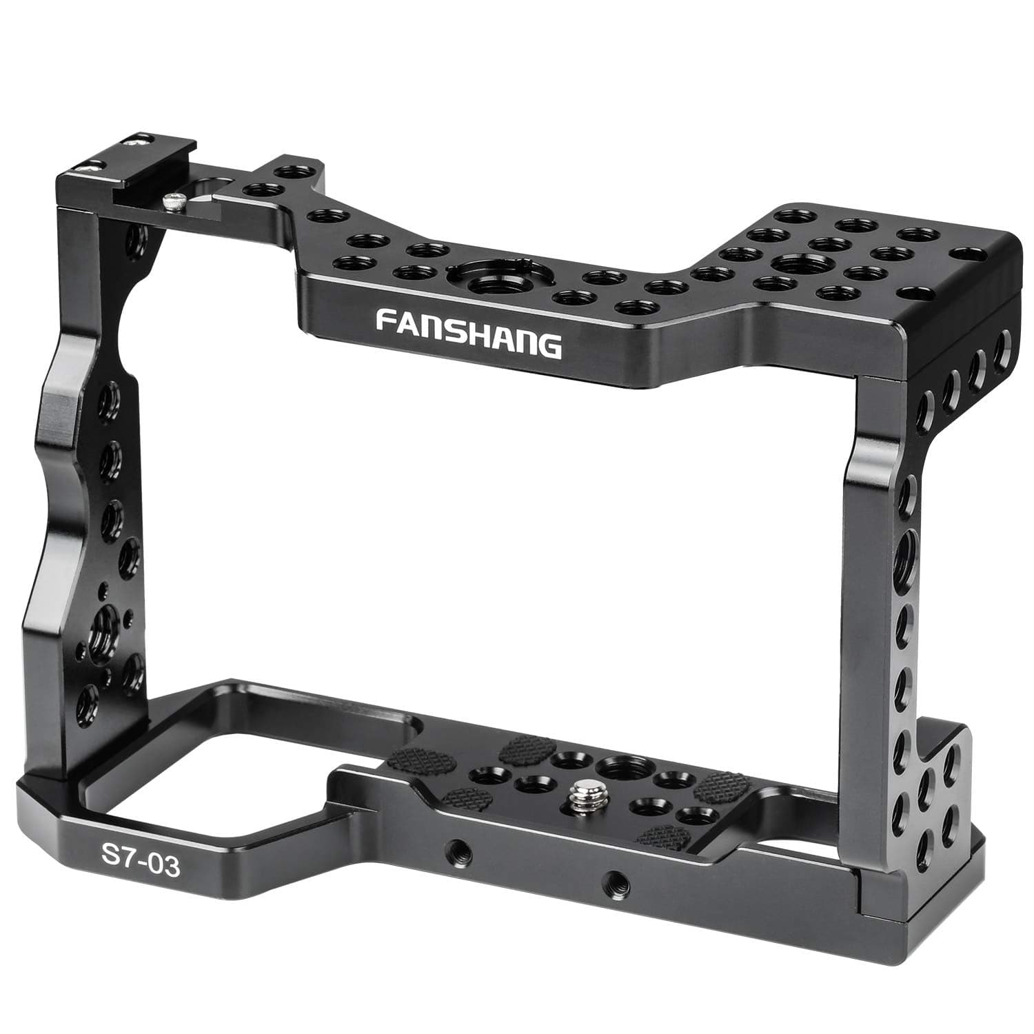 Cage de caméra pour Sony A7rv Cage en alliage d'aluminium pour monter le  trépied Moniteur Photographie Expansion Plaque de cadre A7r5 Accessoires de  caméra