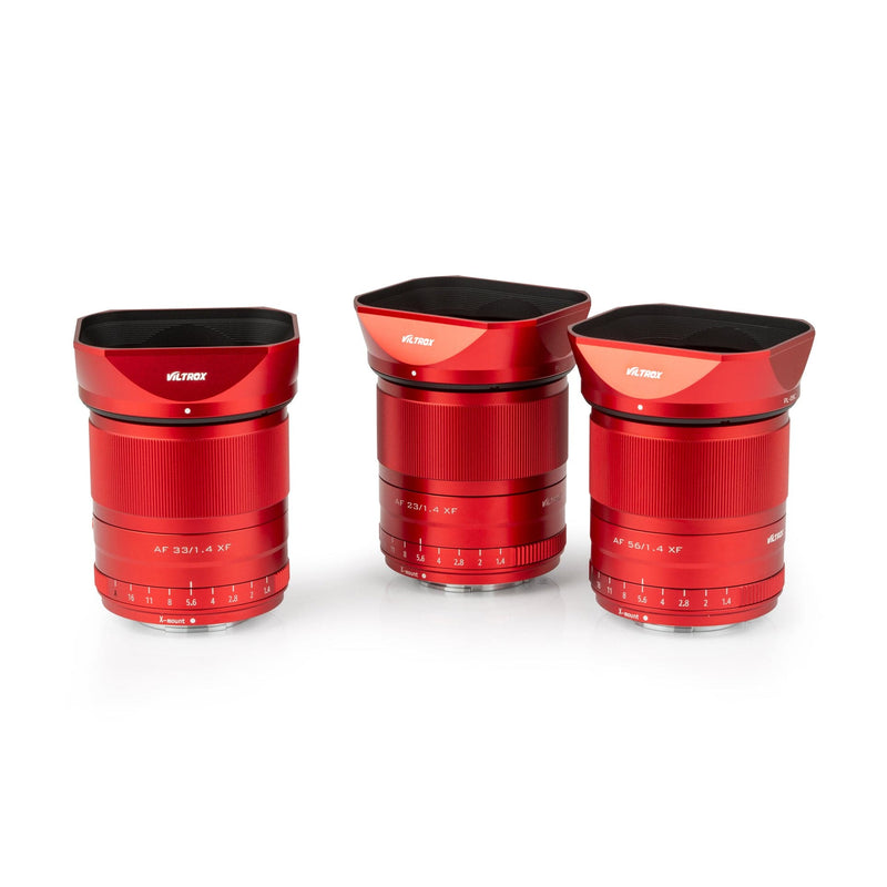 Eindig sigaret toeter GLOBAL LIMITED EDITION Viltrox 23/33/56mm F1.4 XF Red Lens For Fujifil –  Viltrox Store