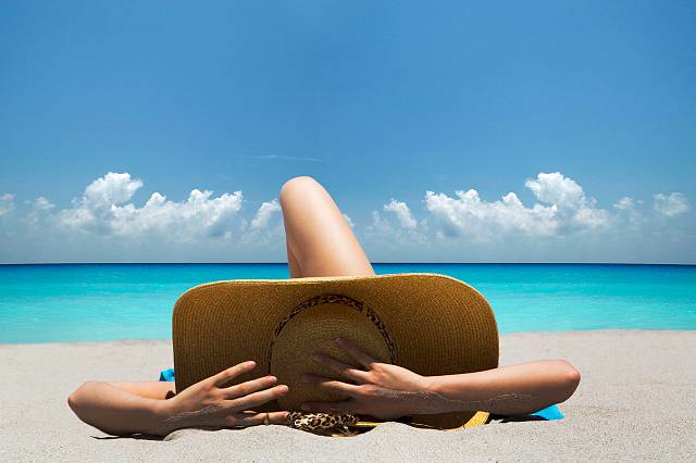 Healthy' for women to sunbathe