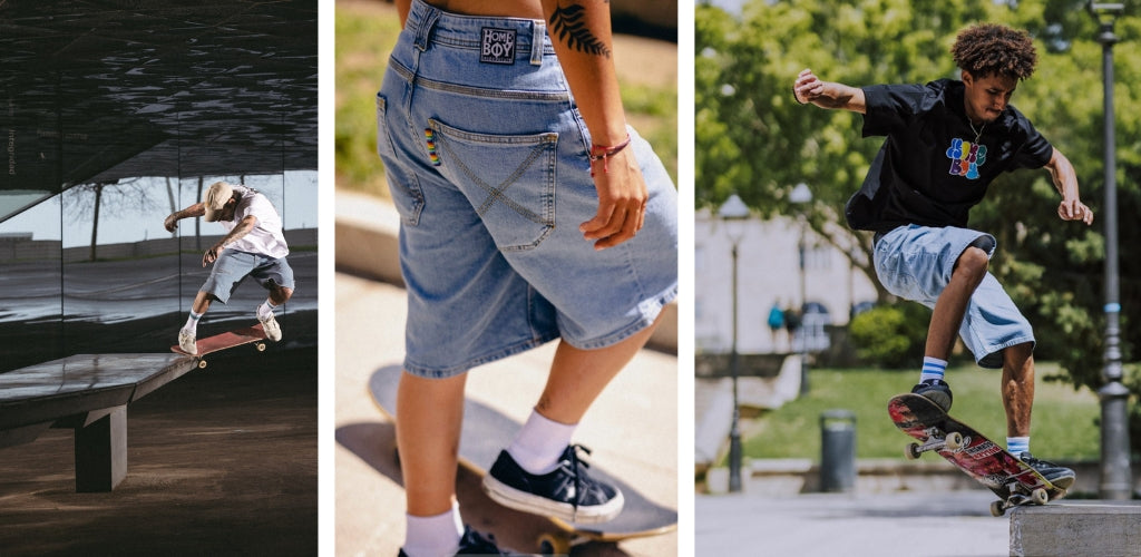 Homeboy Baggy Skateboard-Shorts