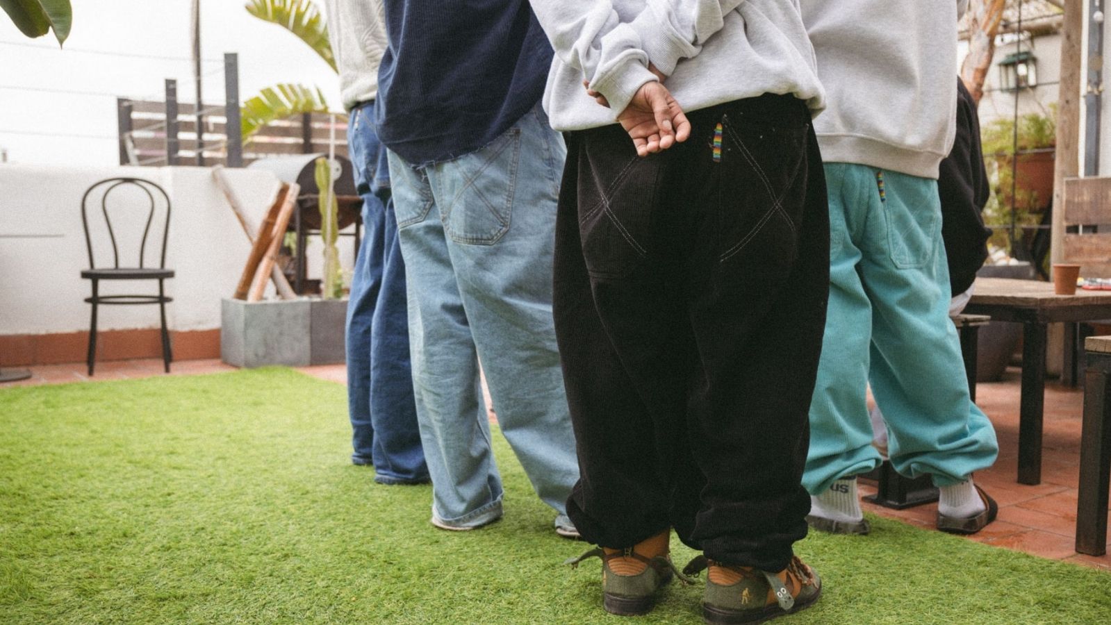 Homeboy-Hosen im Baggy-Stil