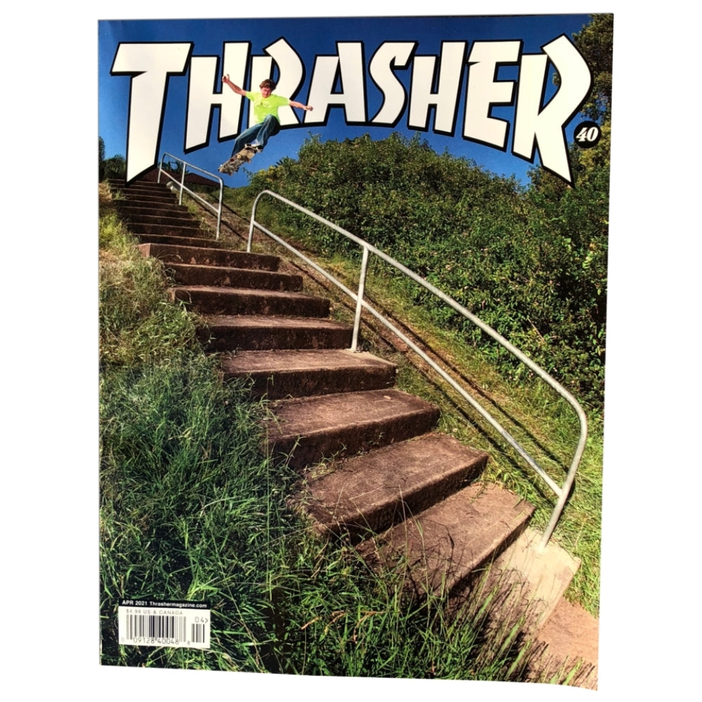 Thrasher Magazine Issue April 2021 Stoked