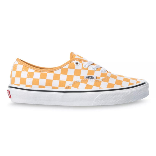 vans authentic checkerboard true white