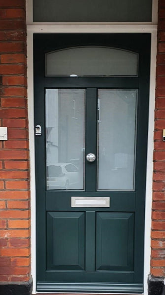 Bespoke External Timber Door &Frame with Toplight - Supplied & Fitted ...