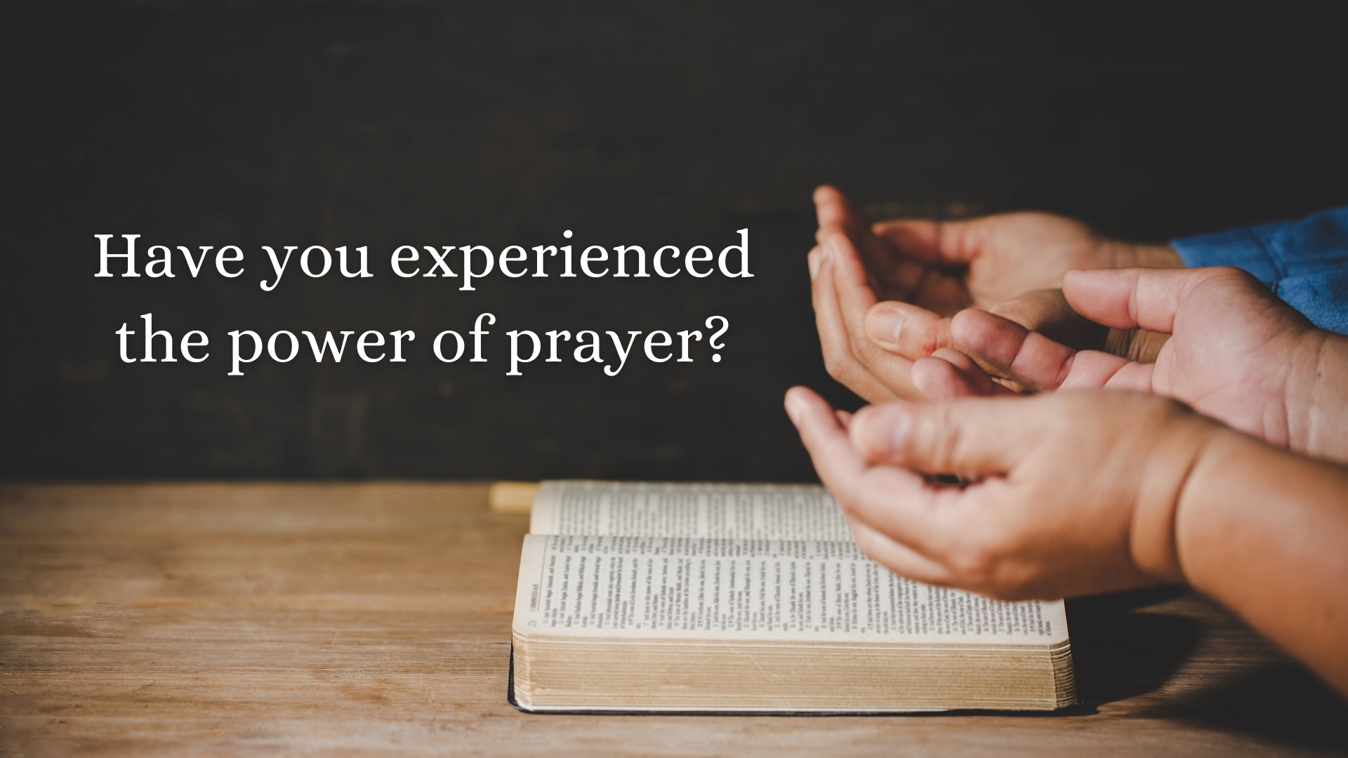 The power of prayer