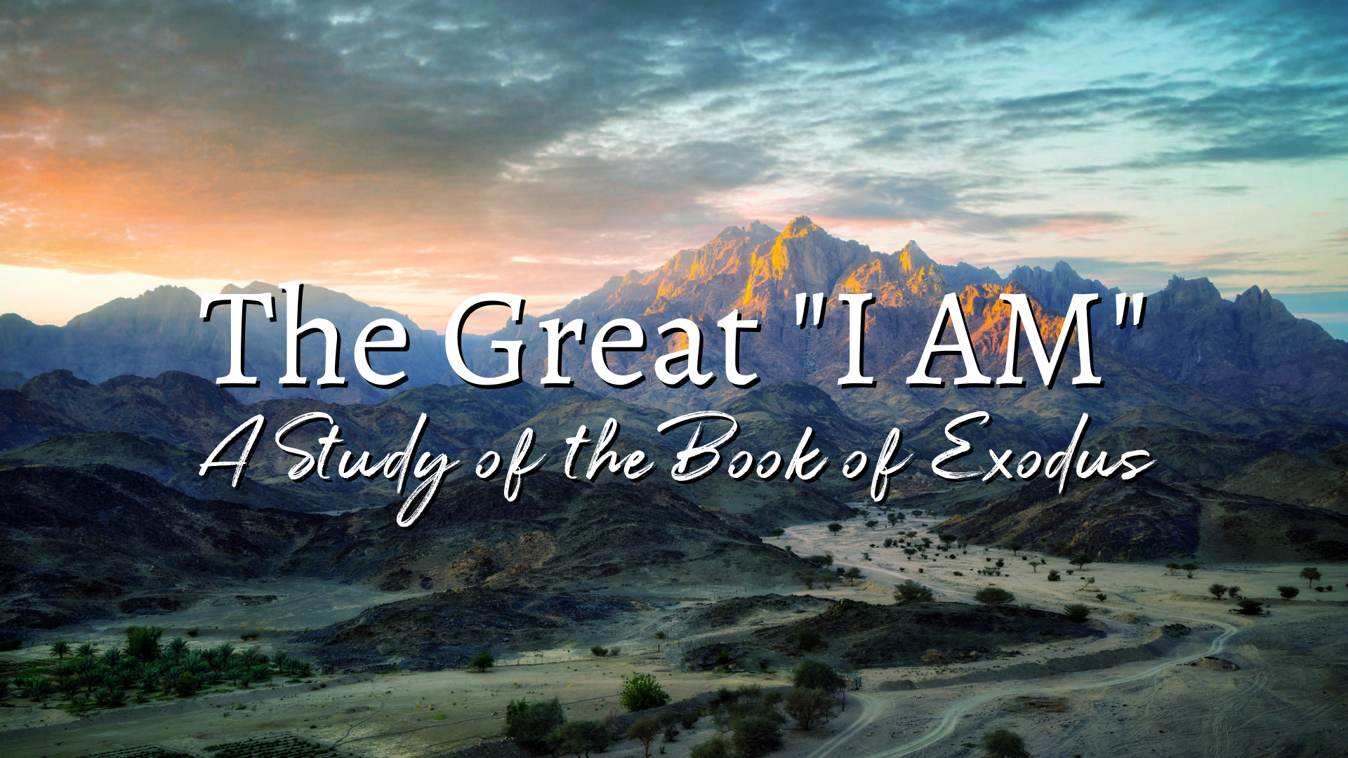 The Great "I AM"