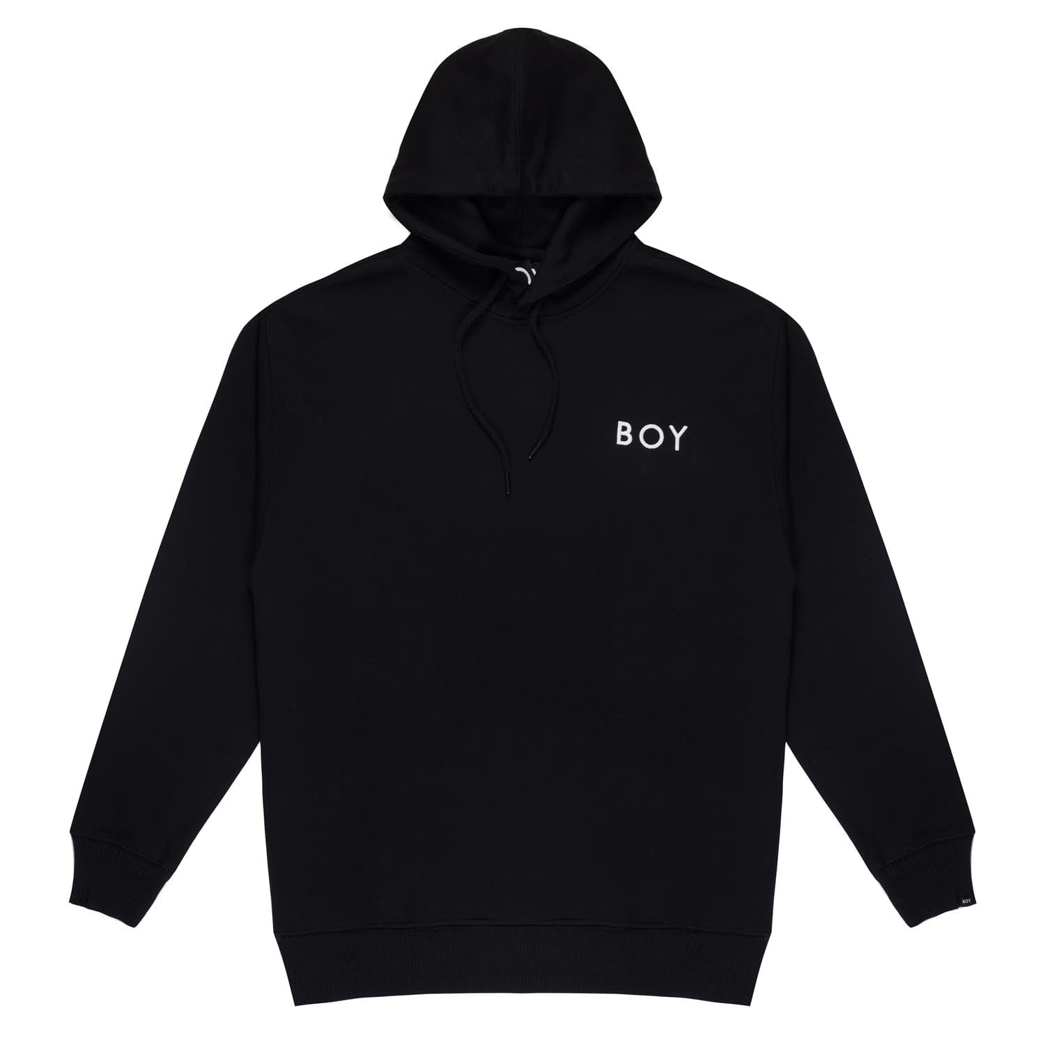 BOY ORB PUFF PATCH HOODIE - BLACK – BOY London