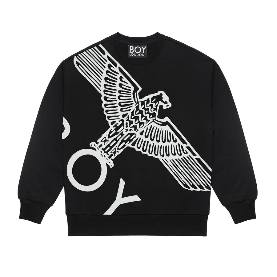  BOY WINGSPAN SWEAT - BLACK/WHITE 