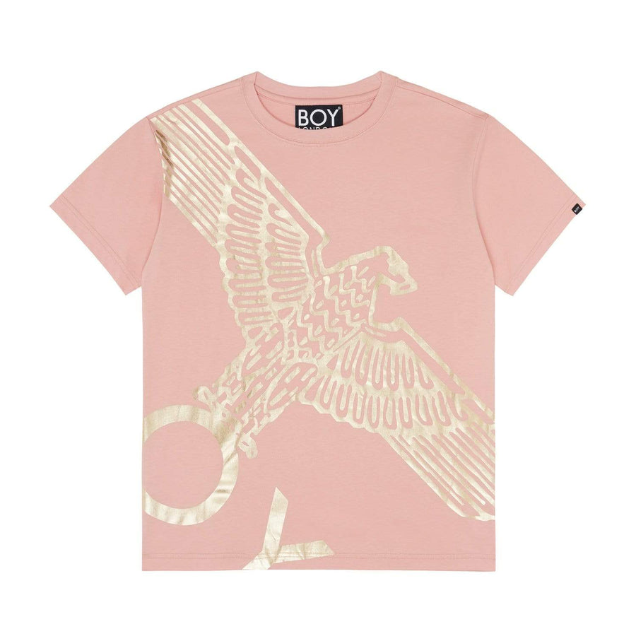  BOY WINGSPAN TEE - PINK/GOLD 