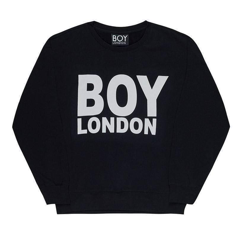 BOY LONDON SWEATSHIRT - BLACK/WHITE
