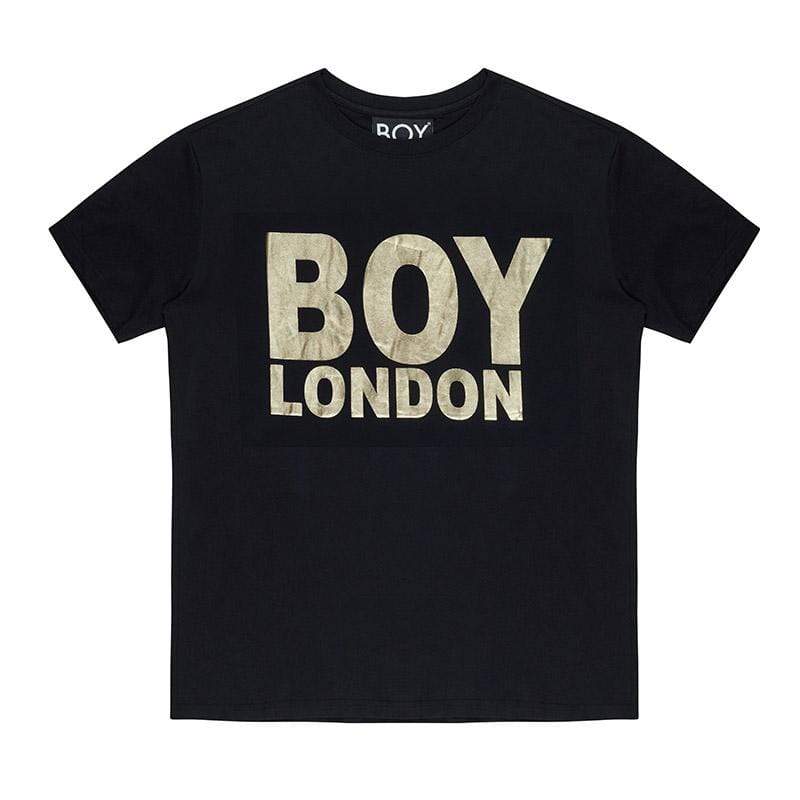  BOY LONDON TEE - BLACK/GOLD 