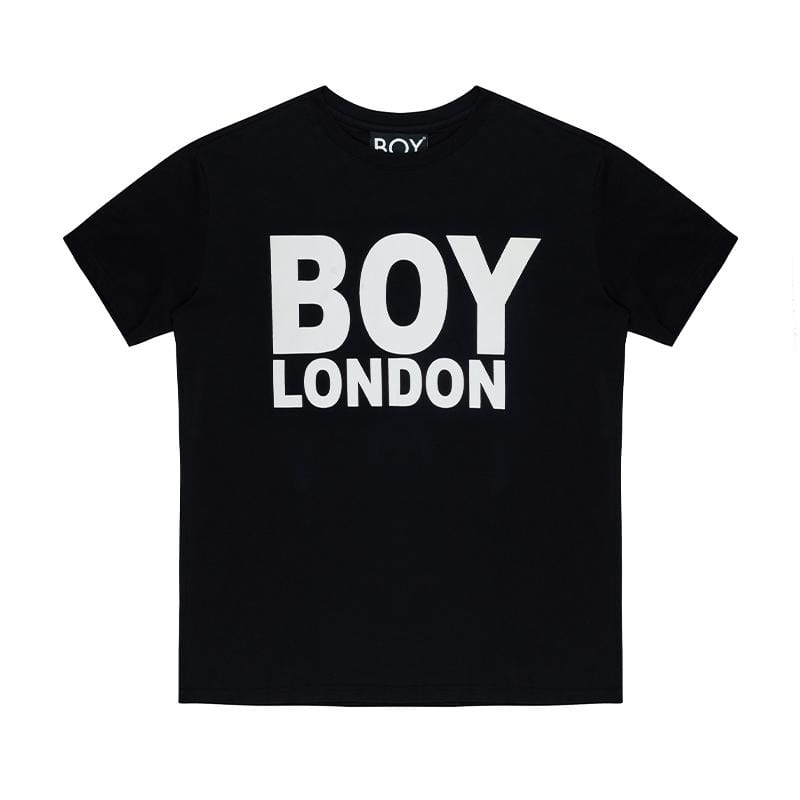 BOY Logo Tee in Black | Unisex Graphic T-Shirts | BOY London