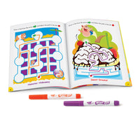 (6 Ea) Fun With Mazes Wipe Off Book
