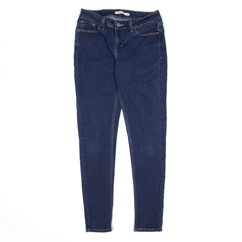 LEVI'S 535 Jeans Blue Denim Slim Skinny Womens W26 L30 – Cerqular