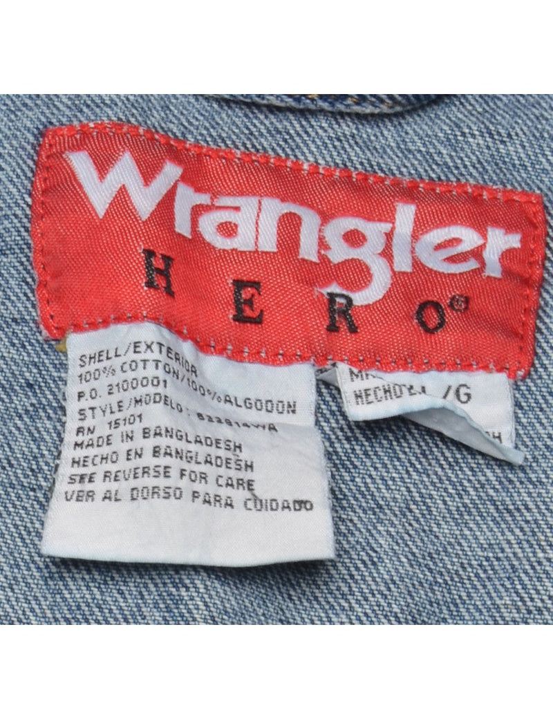 Wrangler Mid-Wash Denim Jacket - L