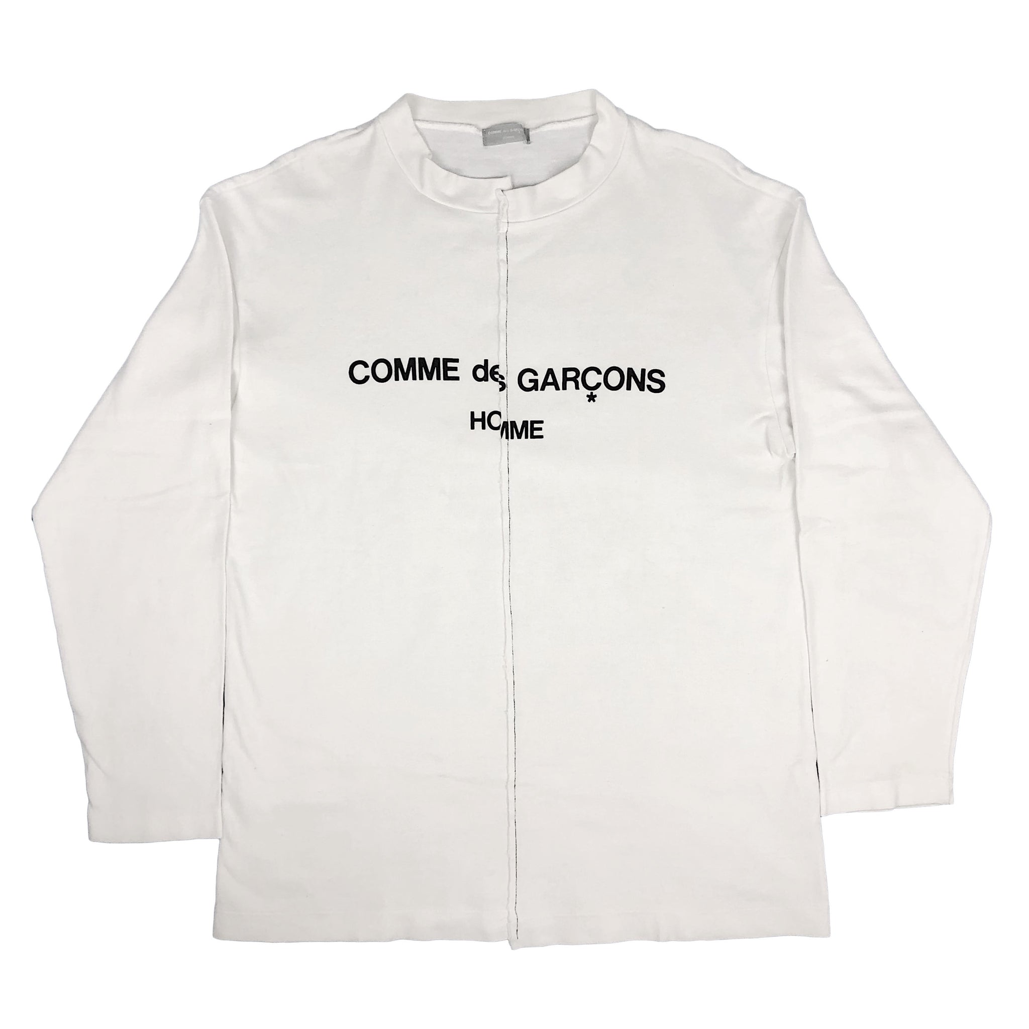 Comme des garcons homme ずらしロゴ アーカイブ トップス シャツ