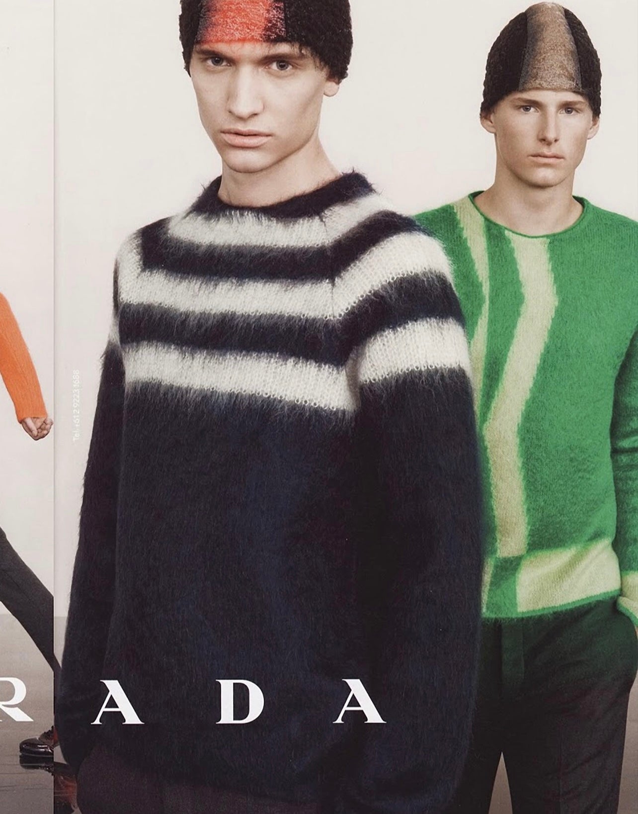 Prada Mohawk Mohair Beanie - Fall 2007 – upmob