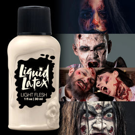 Spooktacular Creations 18 oz Halloween Liquid Latex for Halloween Costume, Zombie, Vampire and Monster Makeup & Dress Up