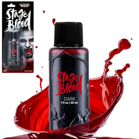 Bottle of Fake Blood 455 Ml. Theater Blood for Halloween Costumes Disguises  -  Denmark