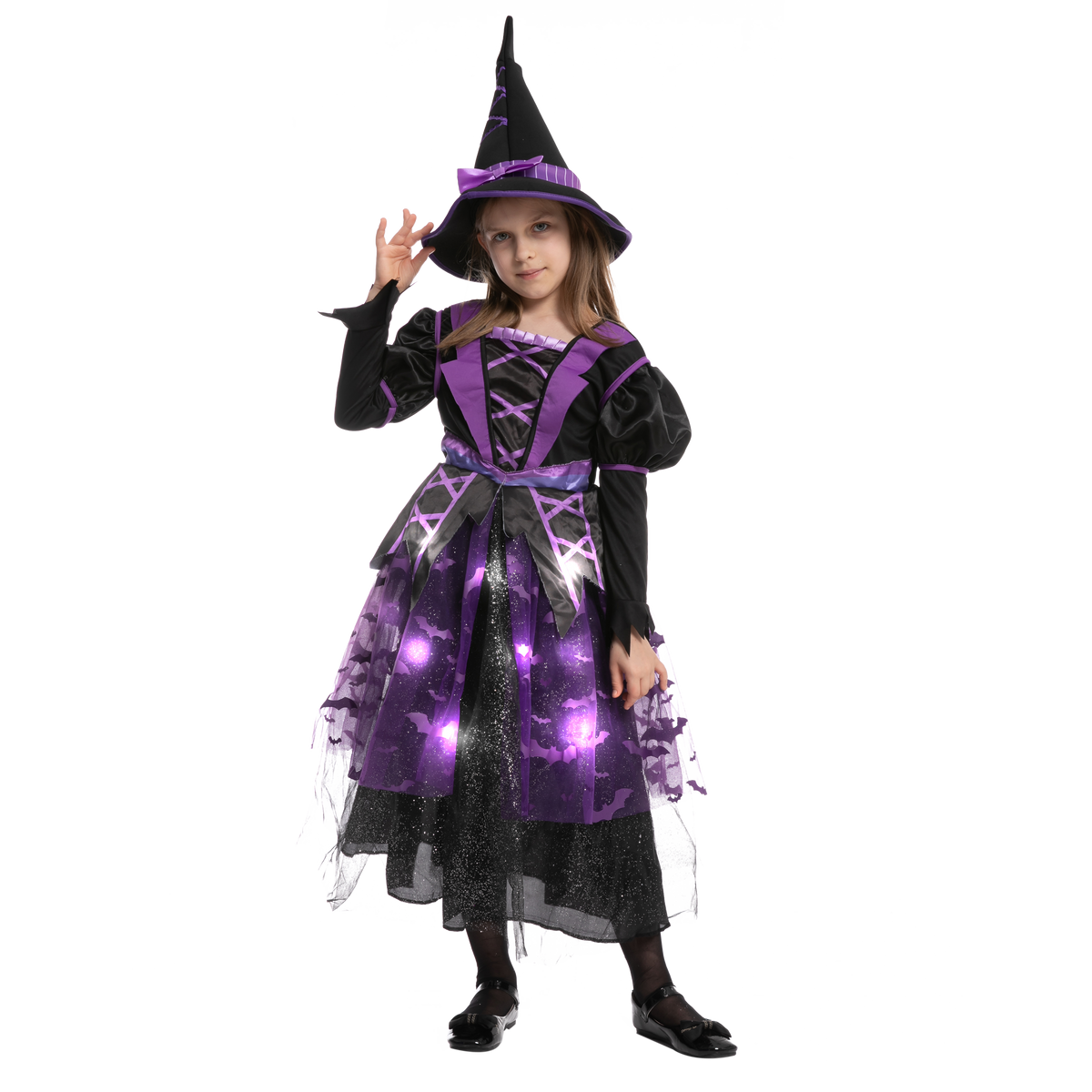 Fairytale Light up Witch Costume- Girls- SPOOKTACULAR | Spooktacular ...