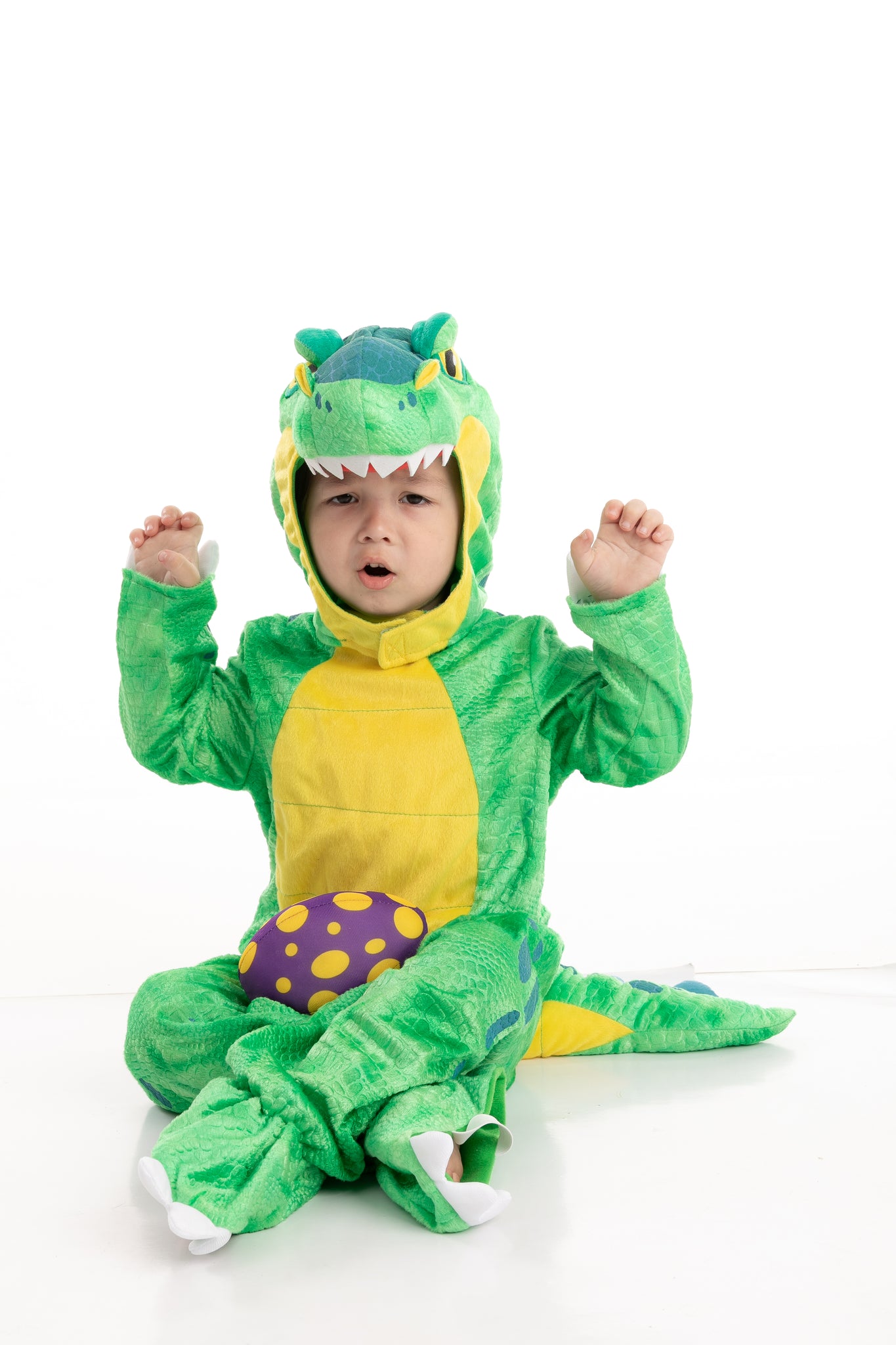 Green T-Rex Costume Cosplay- Child | Spooktacular Creations