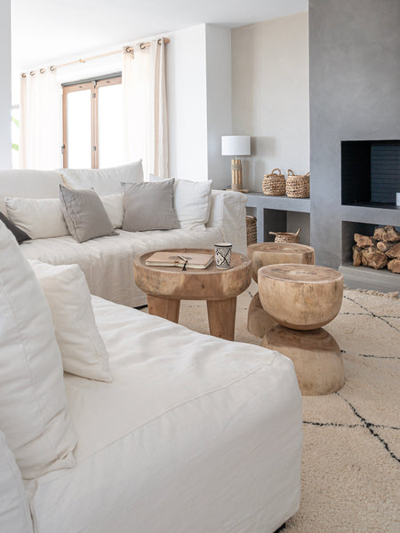 Nordic Bohemian style interior design in Marbella