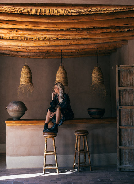 Zoco Home founder Johanna Weckström in Berber Lodge Marrakech