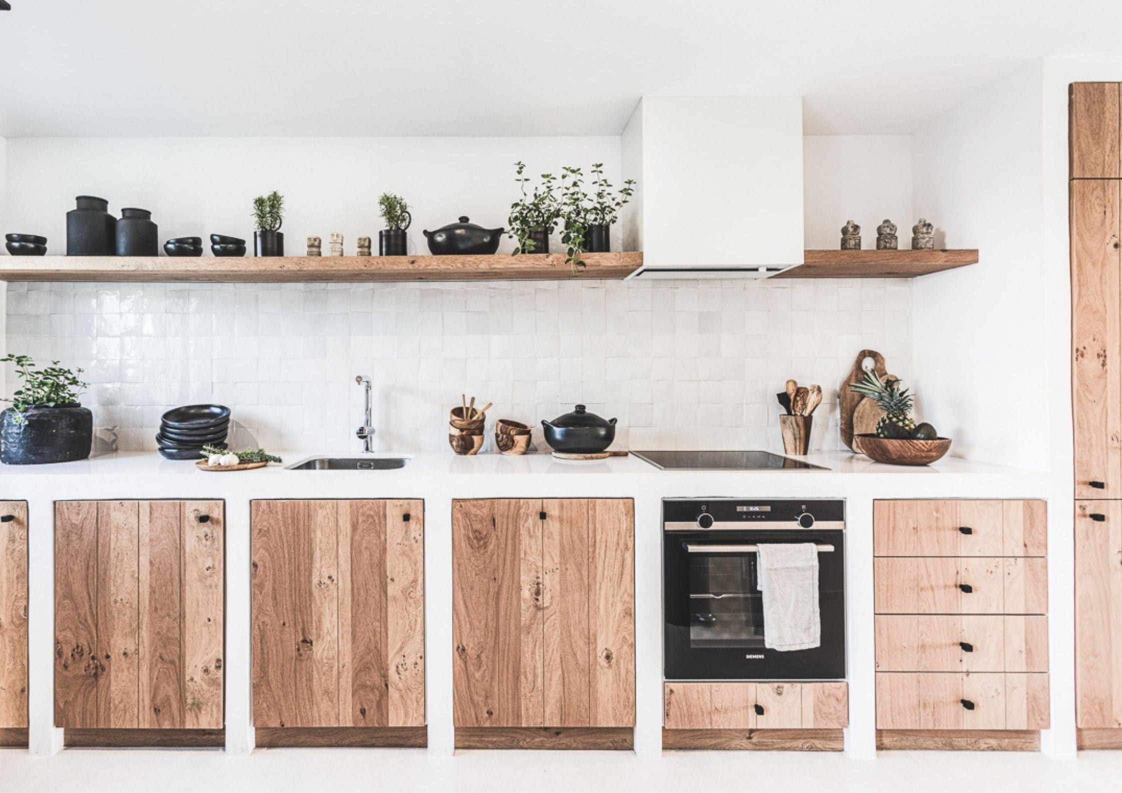 Zoco Home Kitchen Open Shelves 