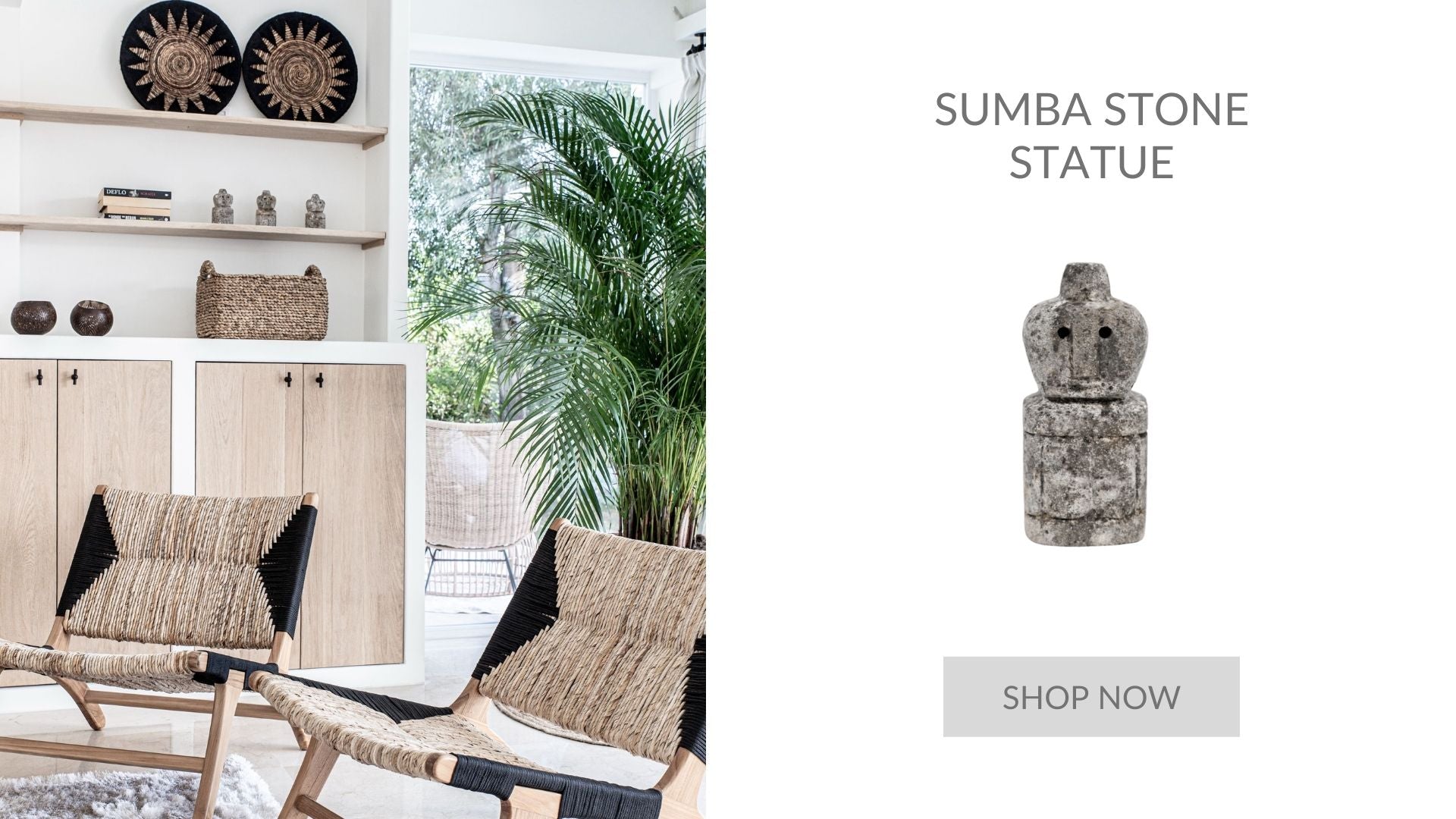 Zoco Home Sumba Stone Statues