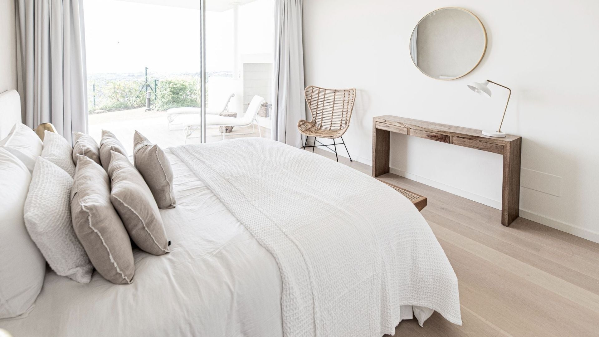 Zoco Home Neutral Colours in Bedrooms 