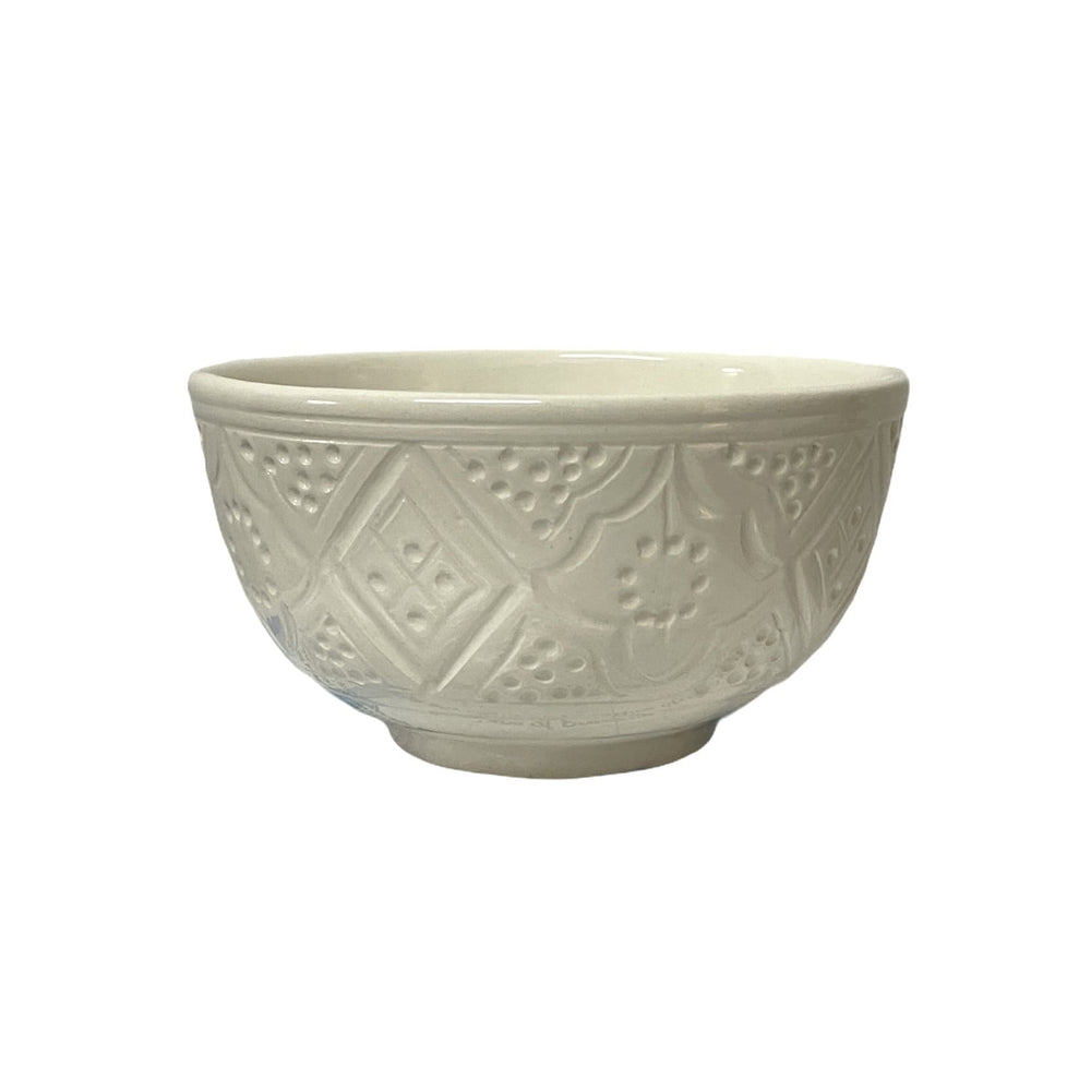 ceramic bowl white