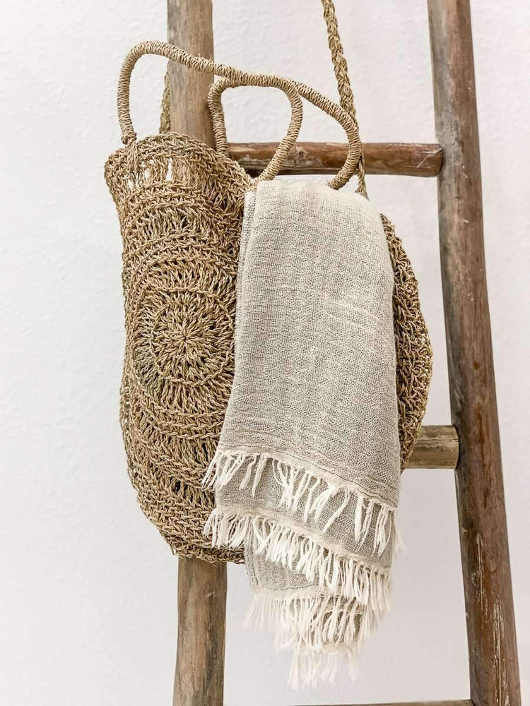 raffia bag