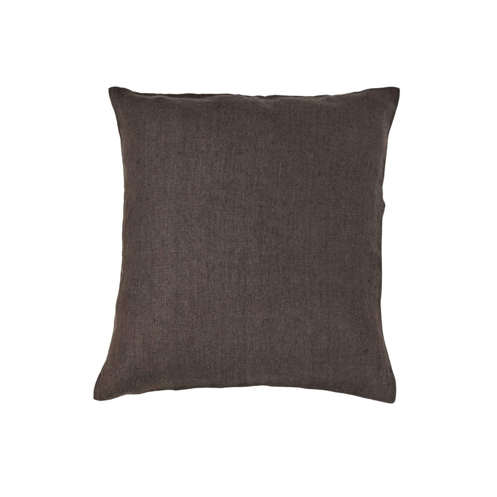 Zoco Home Textiles Linen Pillow | Stonewashed Black | 45x45cm