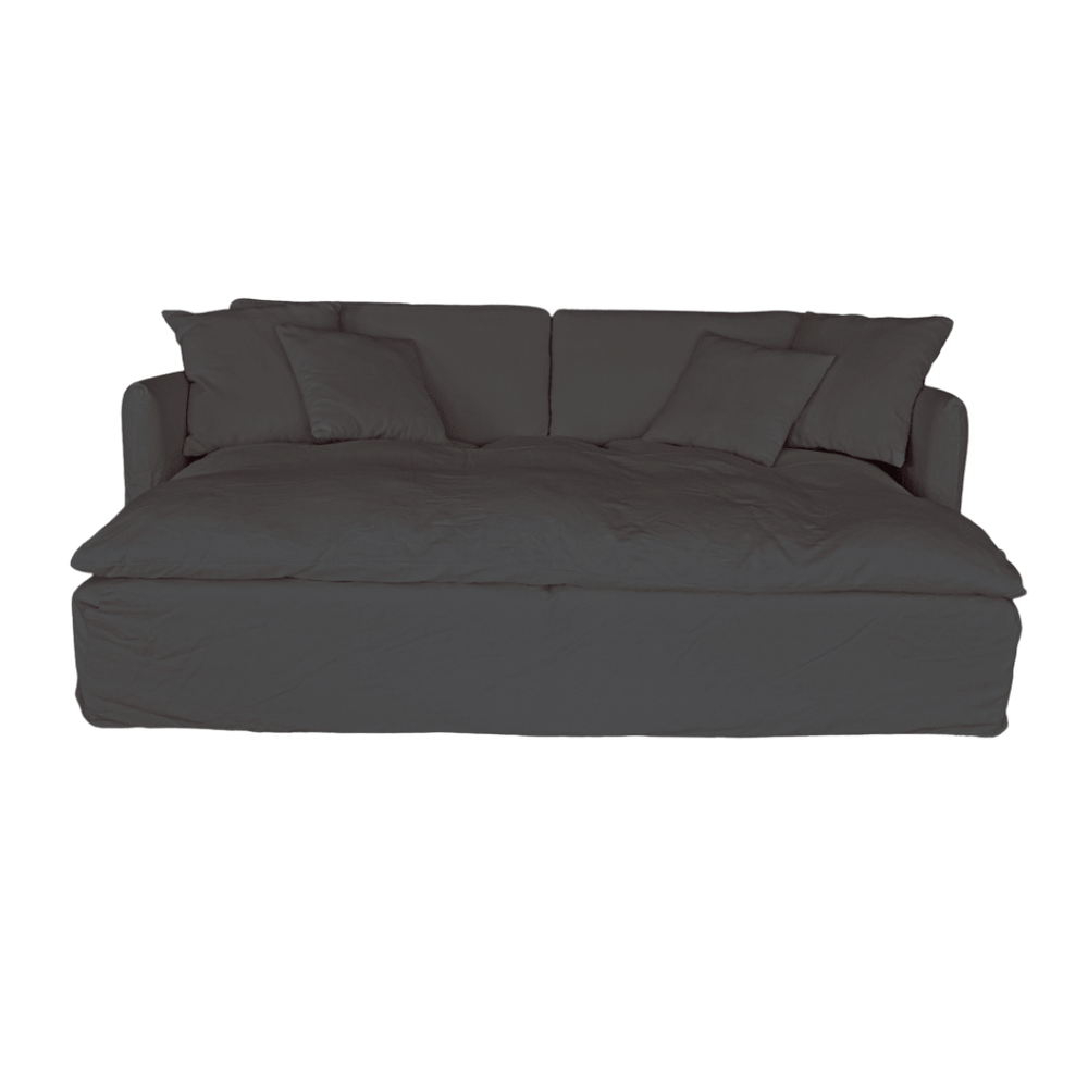 Tarifa Linen Lounge Sofa | 240x190x80cm – Zoco Home