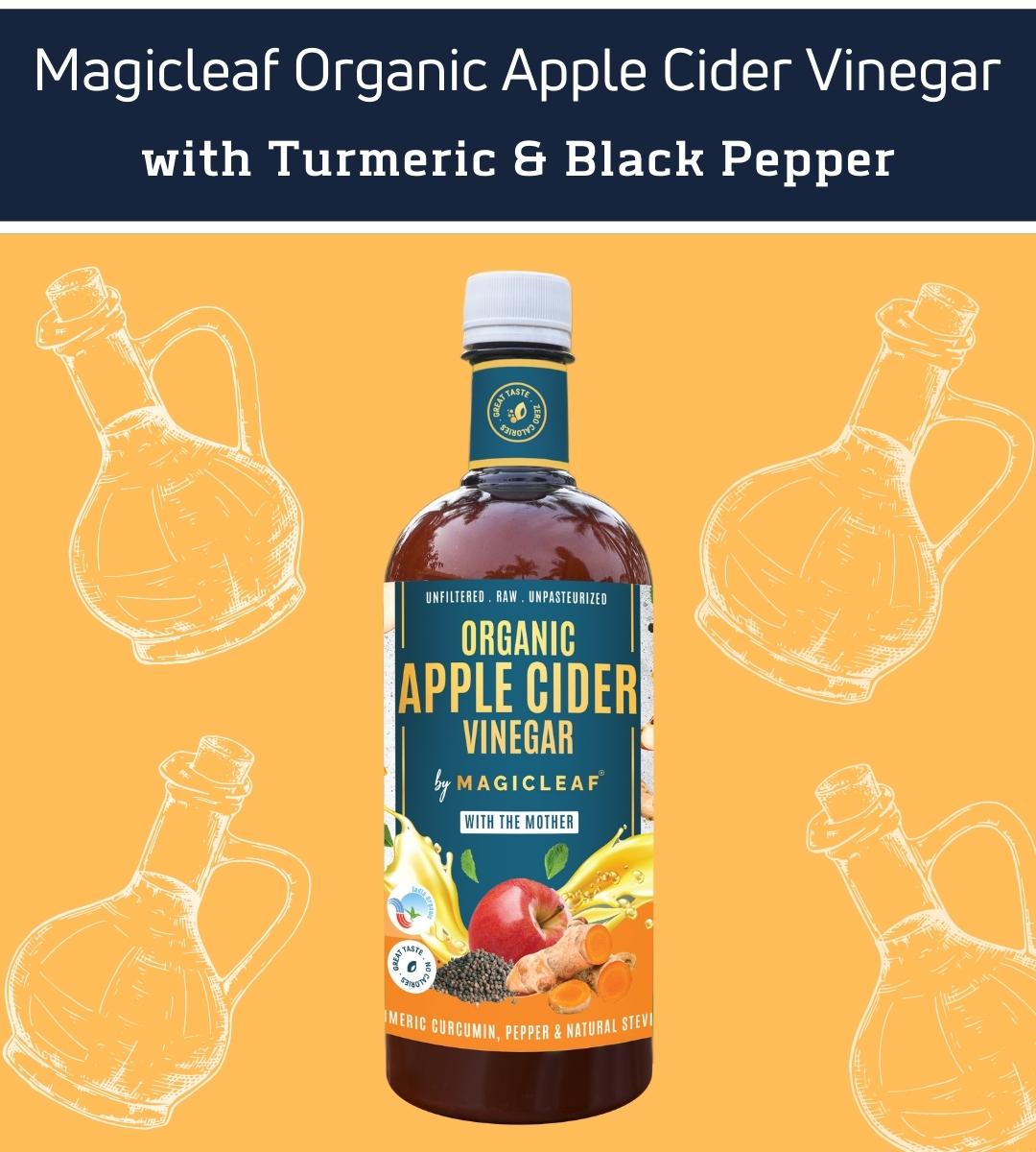 Apple Cider Vinegar with Turmeric & Black Pepper
