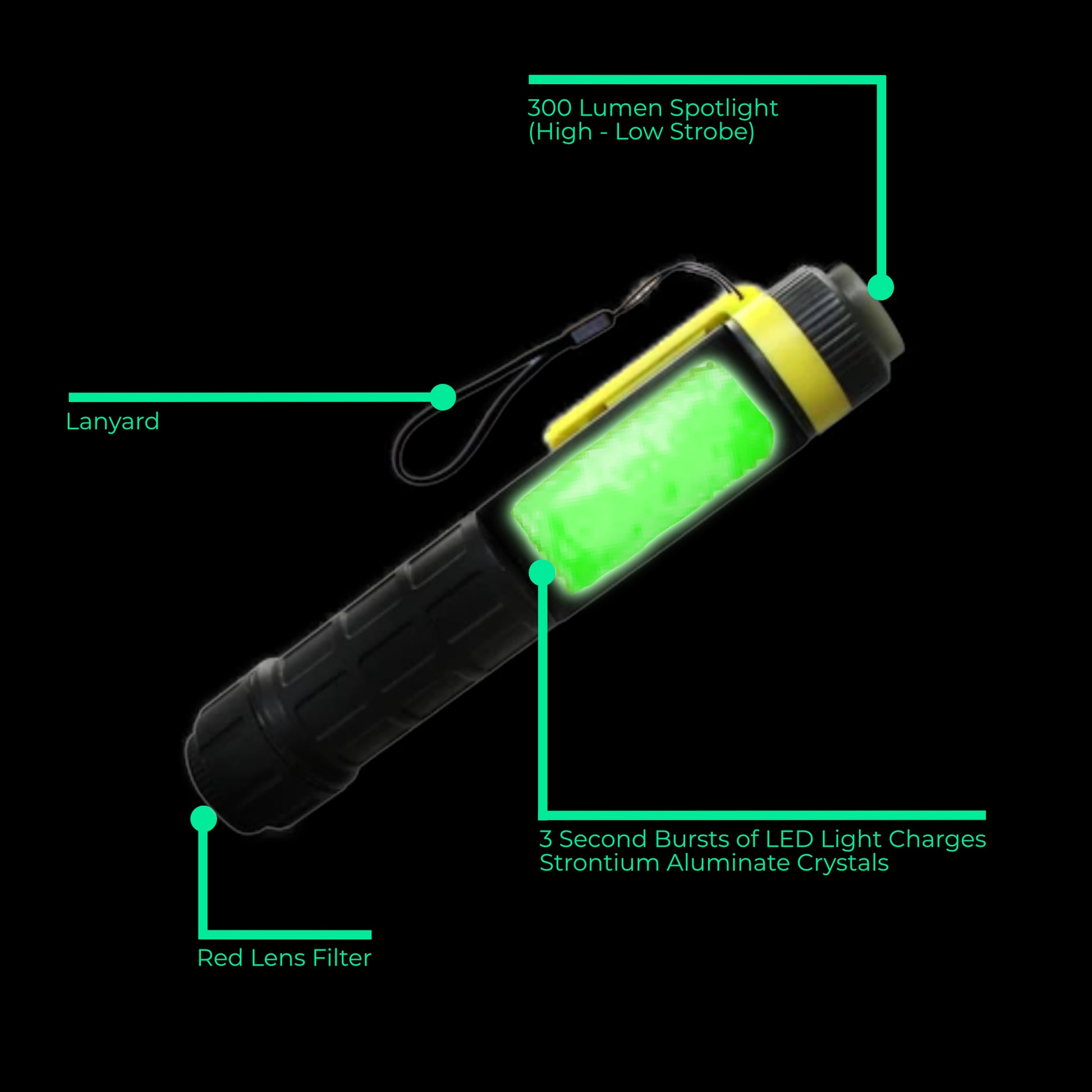 self charging flashlight