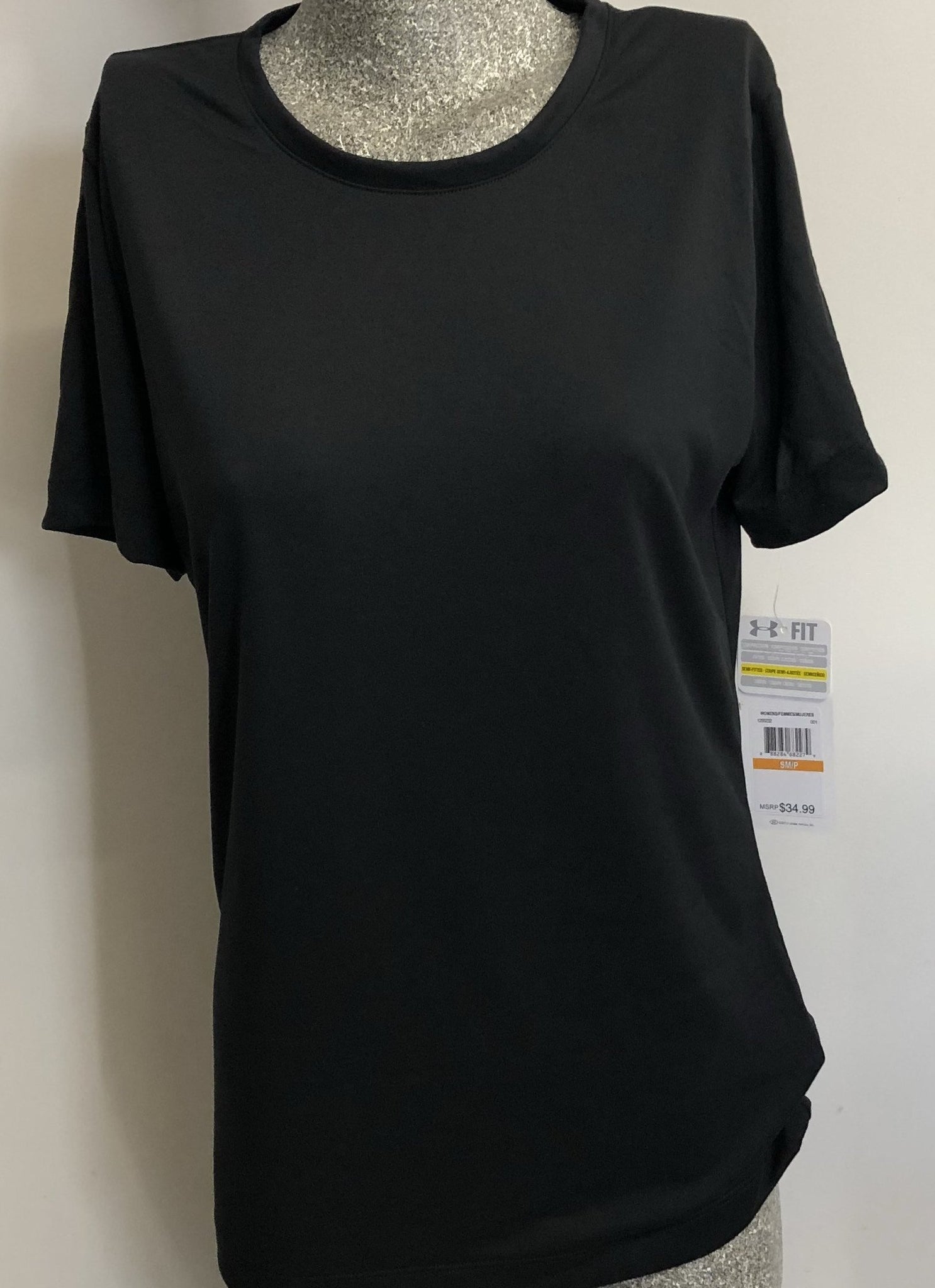 under armour heatgear fitted t shirt