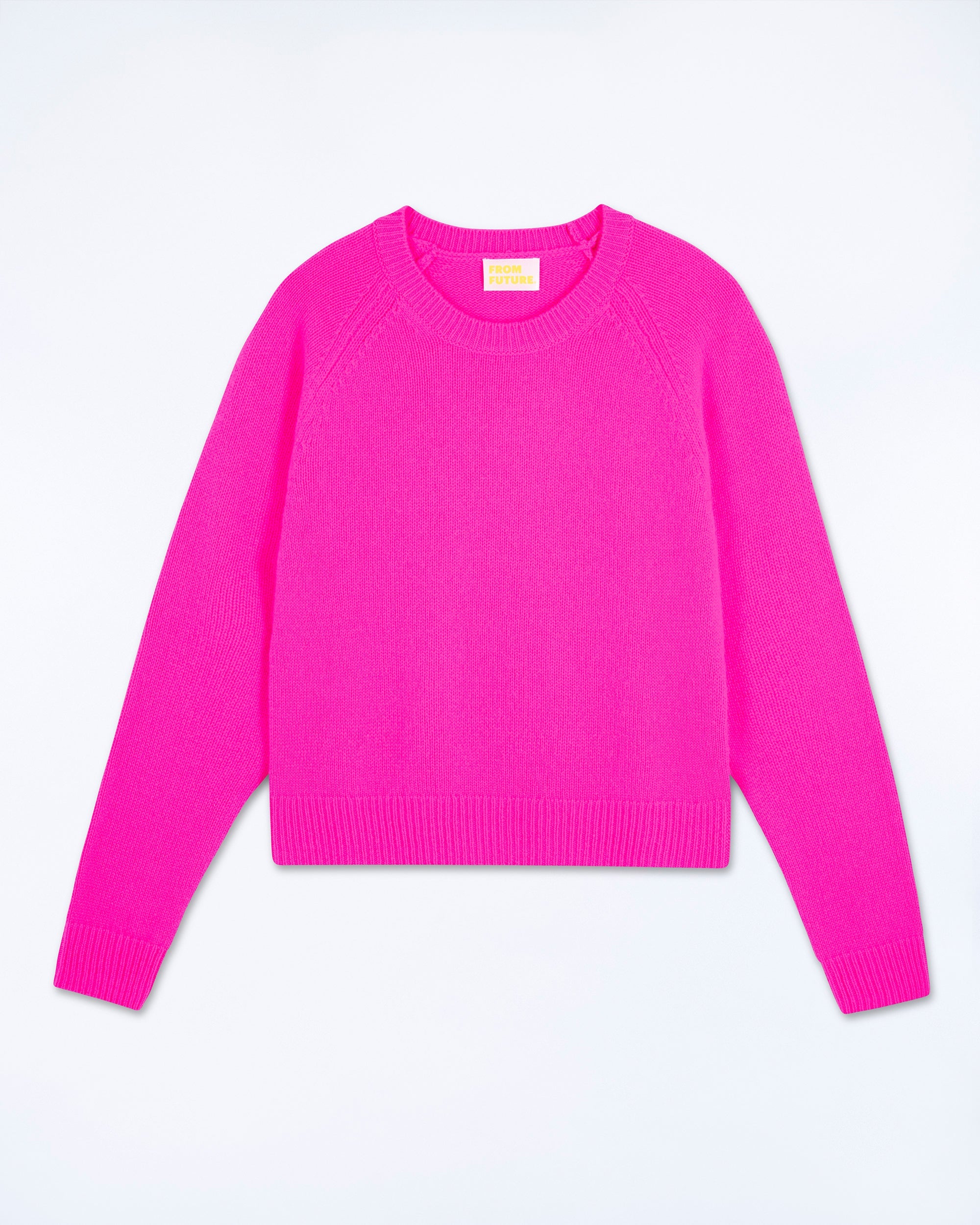 Pull Col Rond Raglan (H24 / FEMME / Utopic Pink) - FROM FUTURE product image