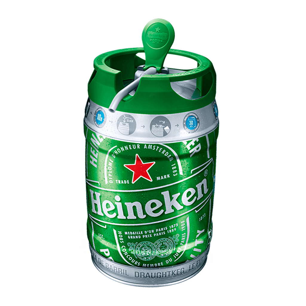 Пиво в банке купить в москве. Бочонок Хайнекен 5л. Heineken бочонок 5 л. Хайнекен пиво 5л. Кега Хайнекен 5л.
